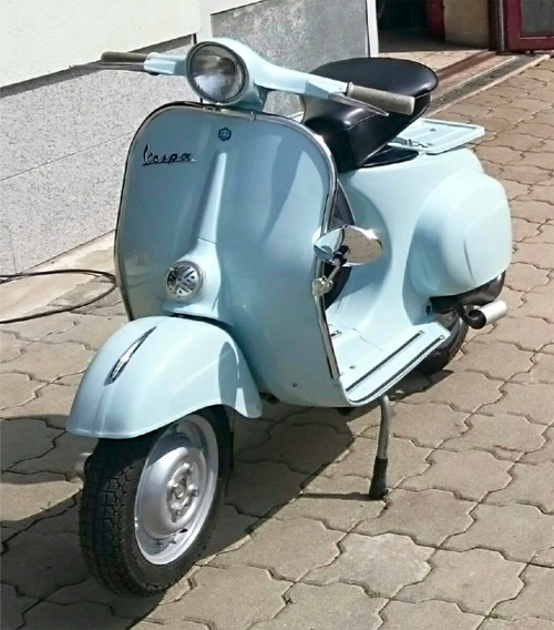 Vespa-Azzurro-Chiaro-400-Europablau-max-meyer-originallack Vespa Azzurro Chiaro 400 Europablau max meyer originallack
