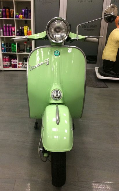 Vespa Gt R Sprint Veloce 125 RAL 6019 Weissgrün