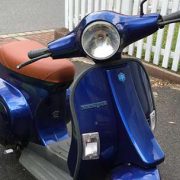 Vespa HP4: Lack Bleu Met 118 Metallic