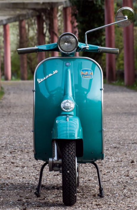 Vespa Max Meyer Turchese 240 Lackierung