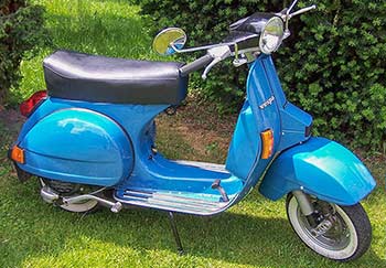 Vespa-PX-RAL-5009-Azurblau-Vorschau Vespa PX80E Lusso RAL 5009 Azurblau