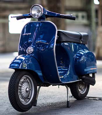 Vespa Primavera Originallack ET3 Blu Marine P8/9 PIA 5659